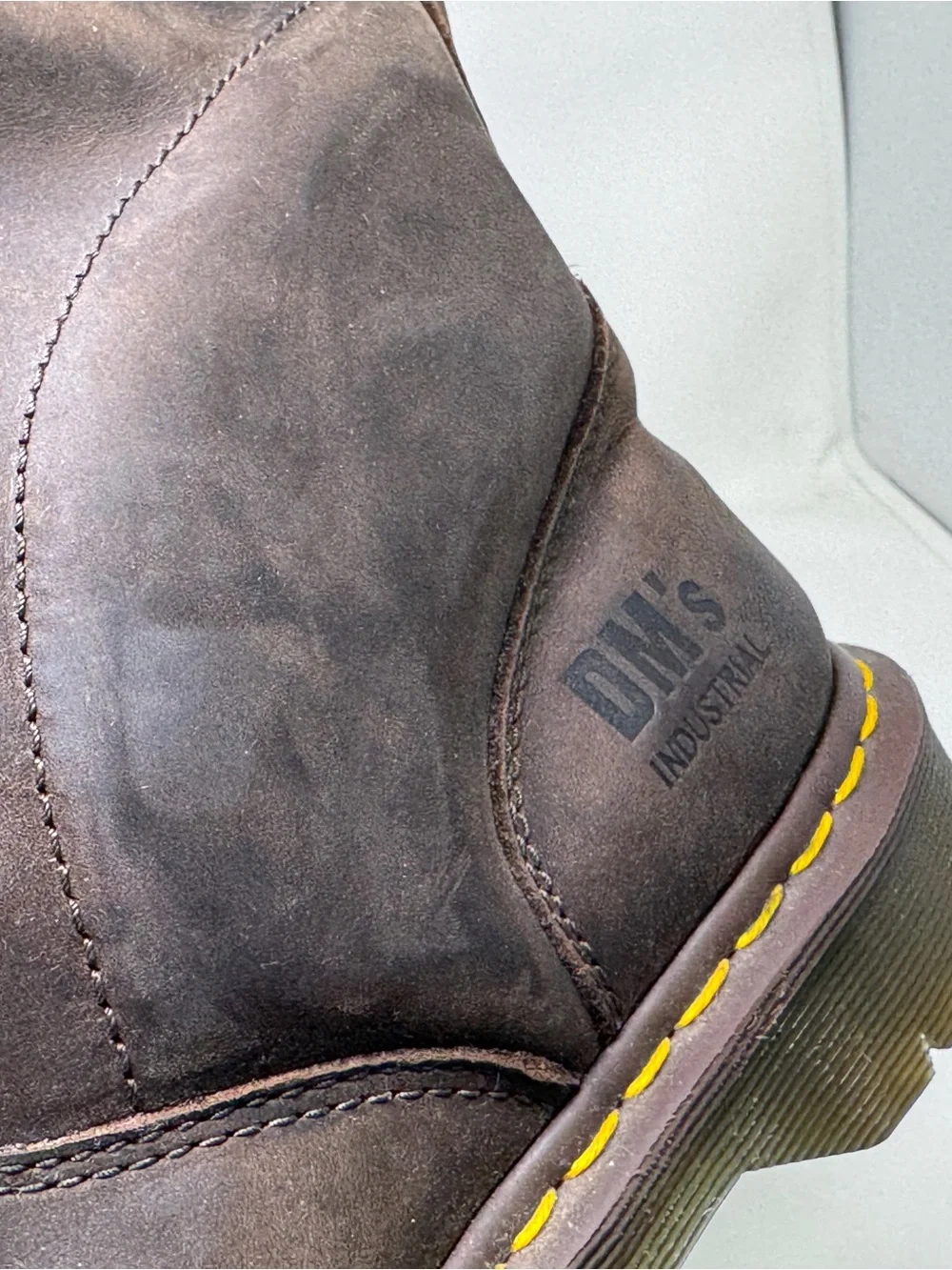 Dr. Martens industrial boots steel toe